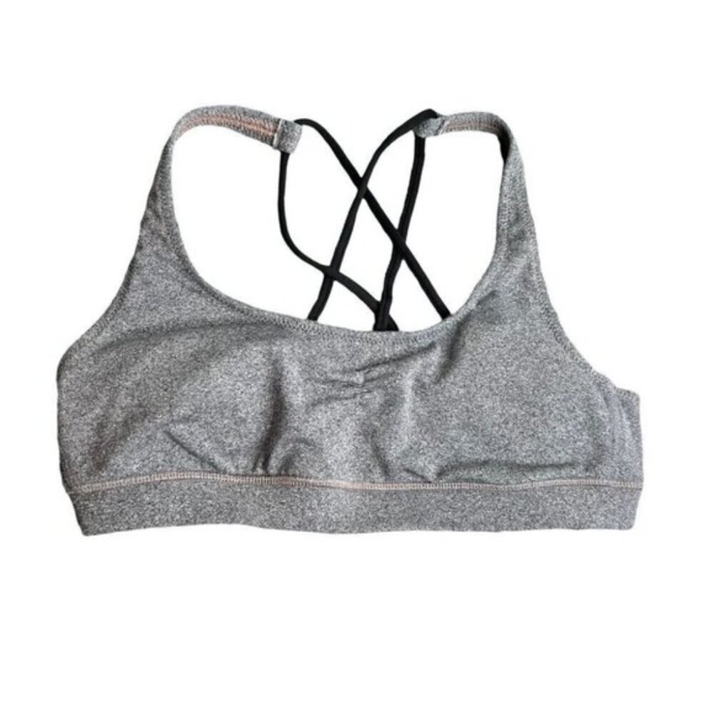 Aerie Grey Sports Bra Size M